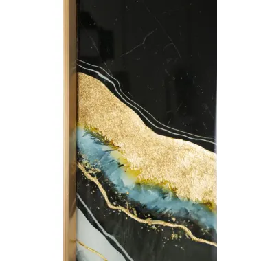 Płyta szklana z ramą DARKY 60x3,5x90 cm